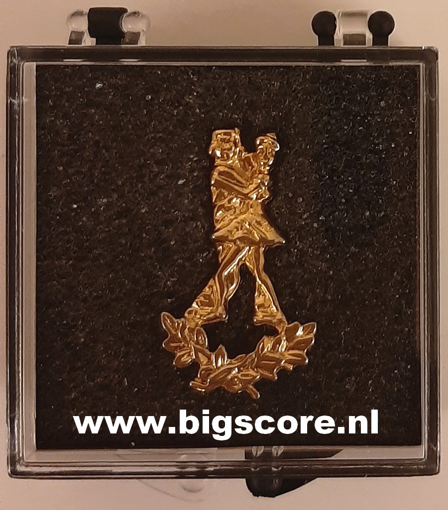 Danspaar Pin Goud LAATSTE 3 OP=OP!!